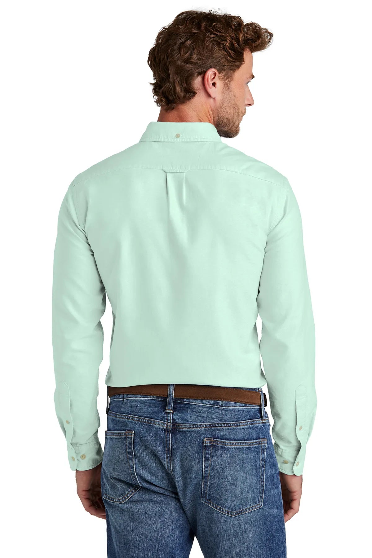 Brooks Brothers® Casual Oxford Cloth Shirt BB18004 newport blue_5