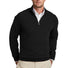 Brooks Brothers® Cotton Stretch 1/4-Zip Sweater BB18402 Deep Black