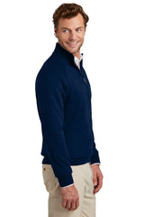 Brooks Brothers® Cotton Stretch 1/4-Zip Sweater BB18402 Navy Blazer_2