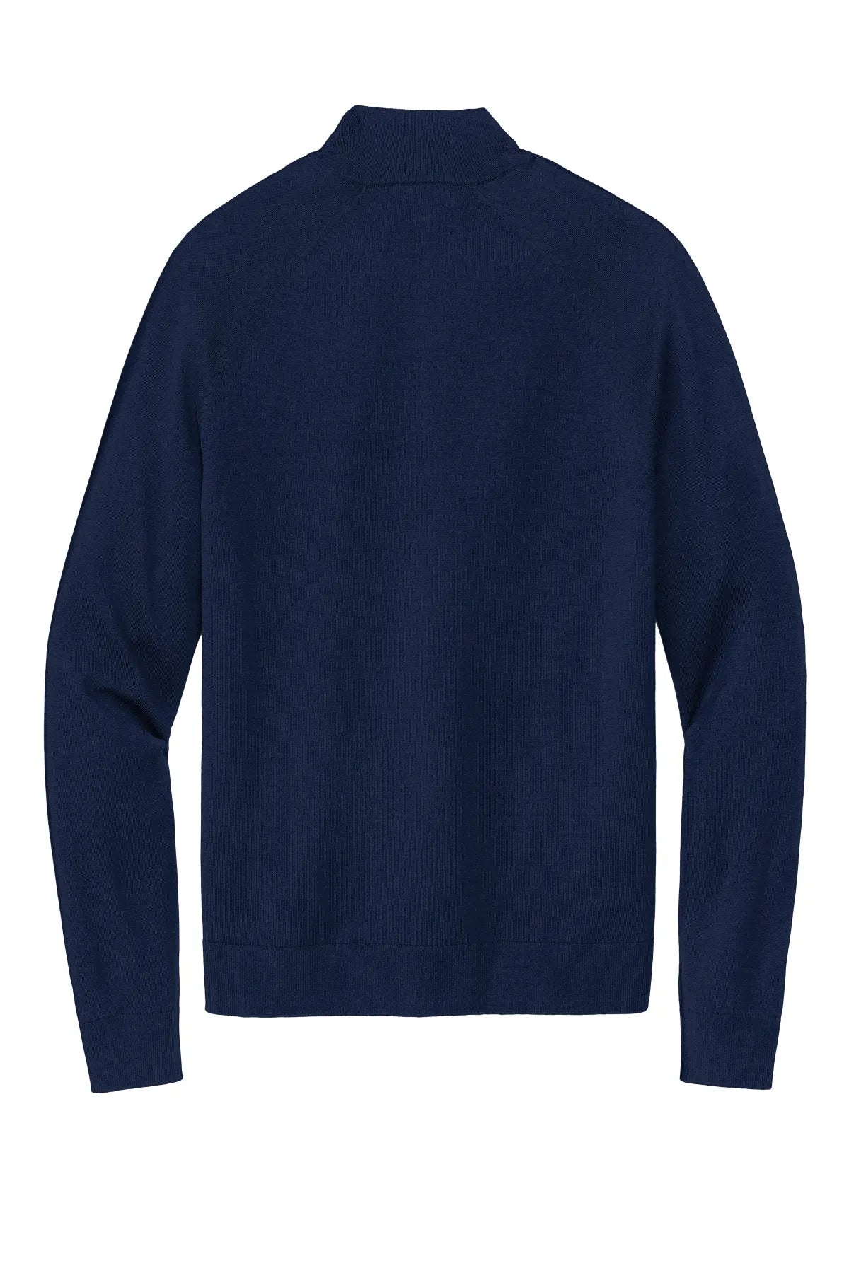 Brooks Brothers® Cotton Stretch 1/4-Zip Sweater BB18402 Navy Blazer_4
