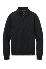 Brooks Brothers ®  Diamond Quilt 1/4-Zip BB18212 Deep Black_3