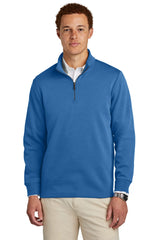 Brooks Brothers® Double-Knit 1/4-Zip BB18206 Charter Blue
