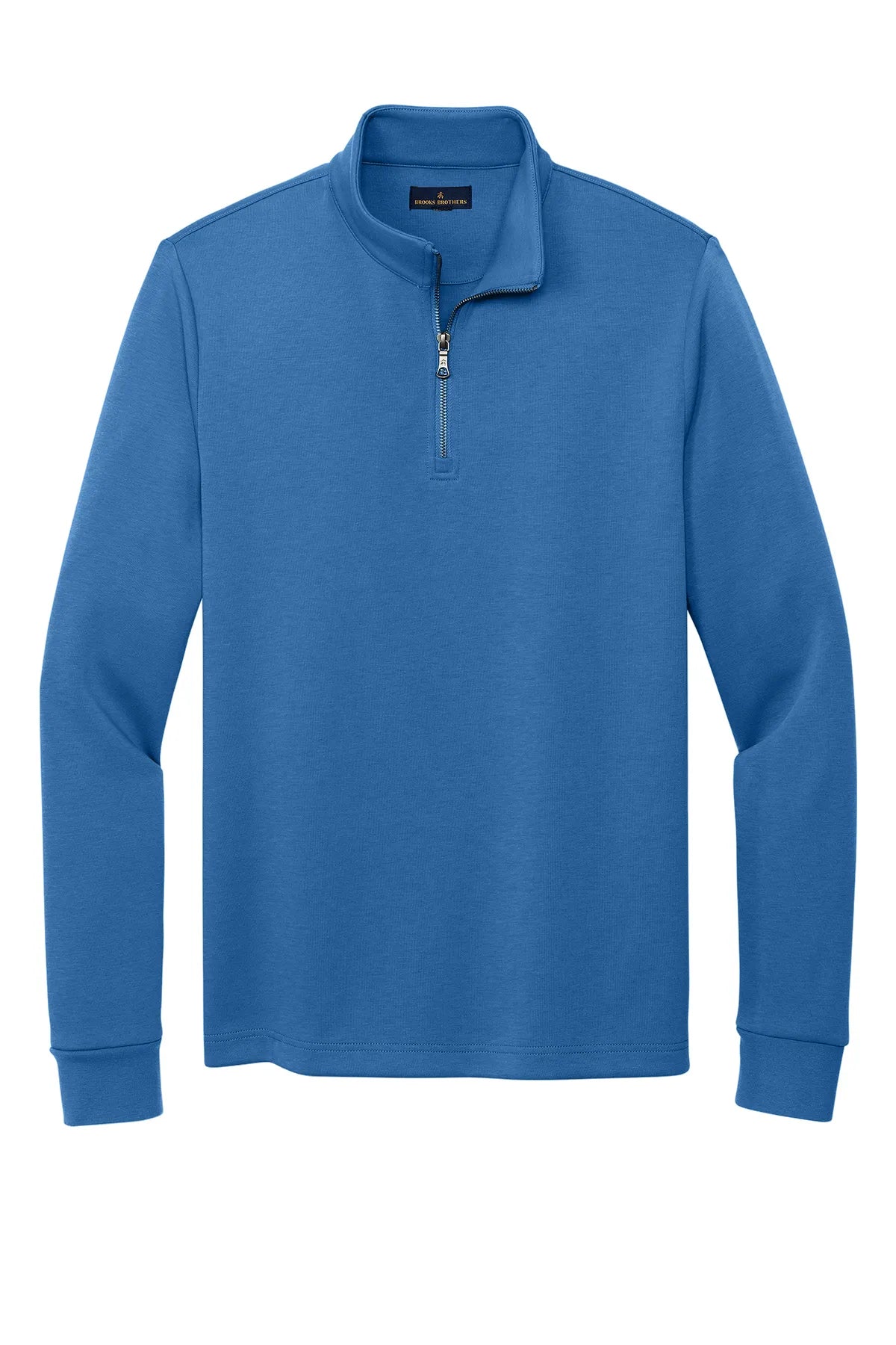 Brooks Brothers® Double-Knit 1/4-Zip BB18206 Charter Blue_3
