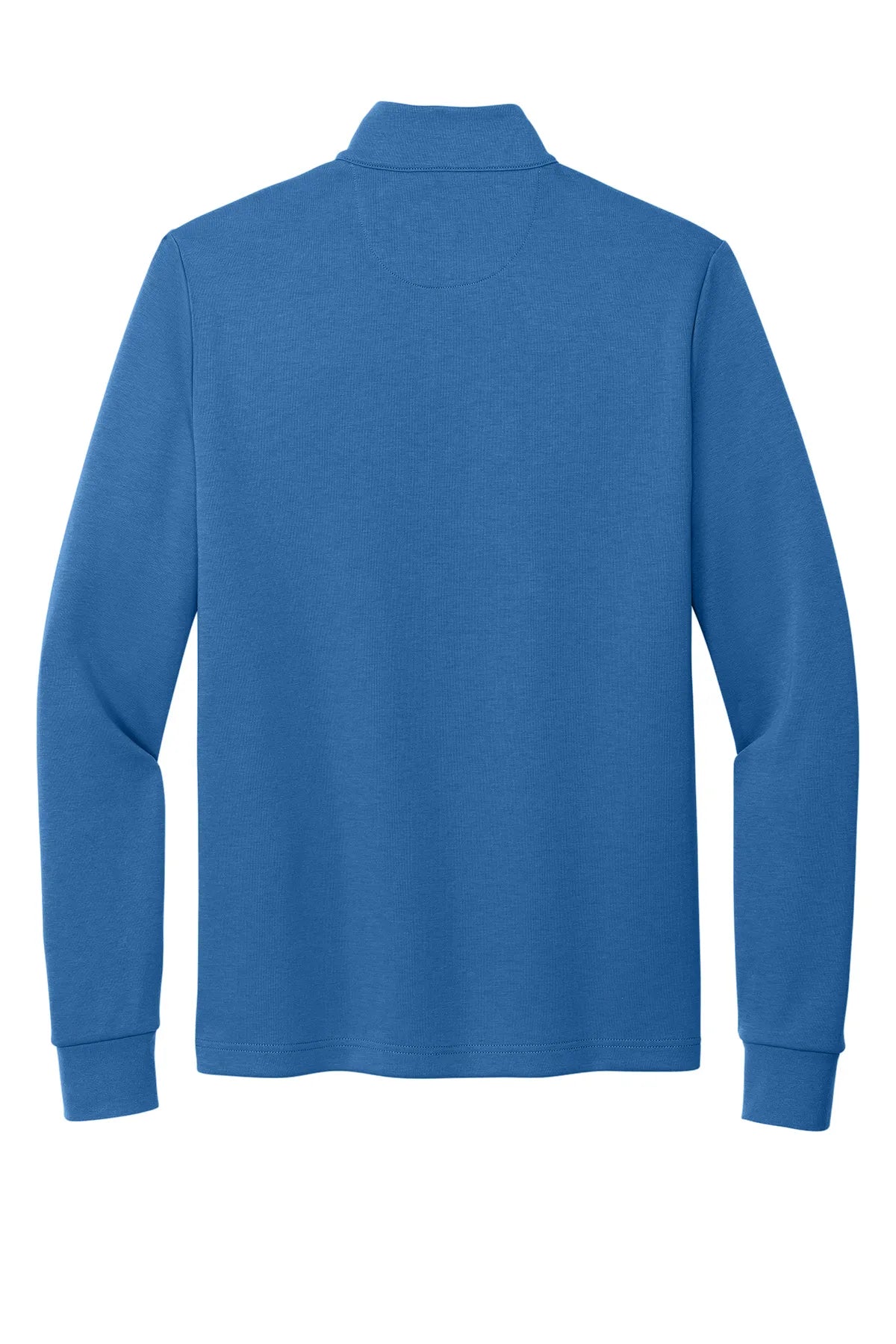 Brooks Brothers® Double-Knit 1/4-Zip BB18206 Charter Blue_4
