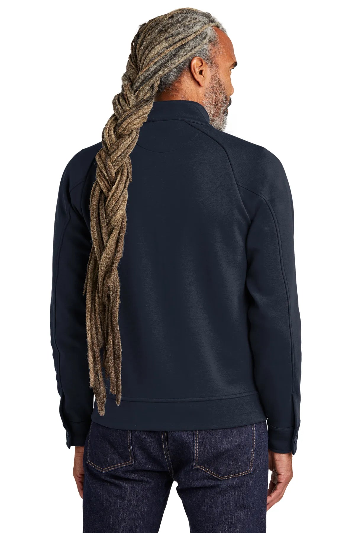 Brooks Brothers® Double-Knit Full-Zip BB18210 Night Navy_1