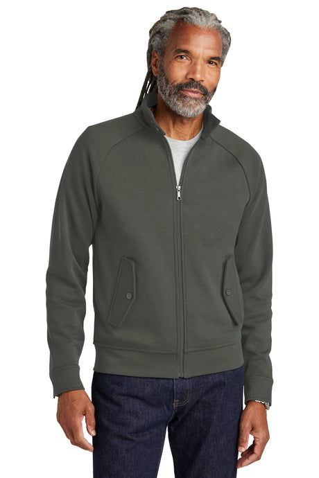 Brooks Brothers® Double-Knit Full-Zip BB18210 Windsor Grey