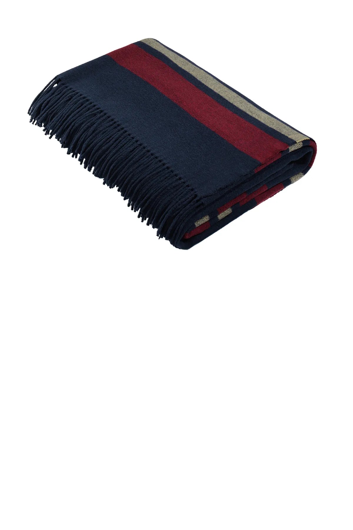 Brooks Brothers ®  Heritage Blanket BB19000 Navy Blazer/ Ruby Wine/ Camel_1