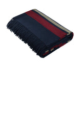 Brooks Brothers ®  Heritage Blanket BB19000 Navy Blazer/ Ruby Wine/ Camel_1