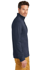 Brooks Brothers® Mid-Layer Stretch 1/2-Button BB18202 Navy Blazer Heather_2