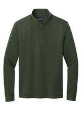 Brooks Brothers® Mid-Layer Stretch 1/2-Button BB18202 Pine Heather_3
