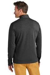 Brooks Brothers® Mid-Layer Stretch 1/2-Button BB18202 Windsor Grey Heather_1