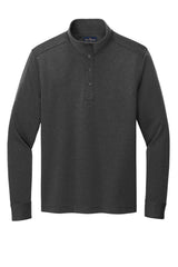 Brooks Brothers® Mid-Layer Stretch 1/2-Button BB18202 Windsor Grey Heather_4