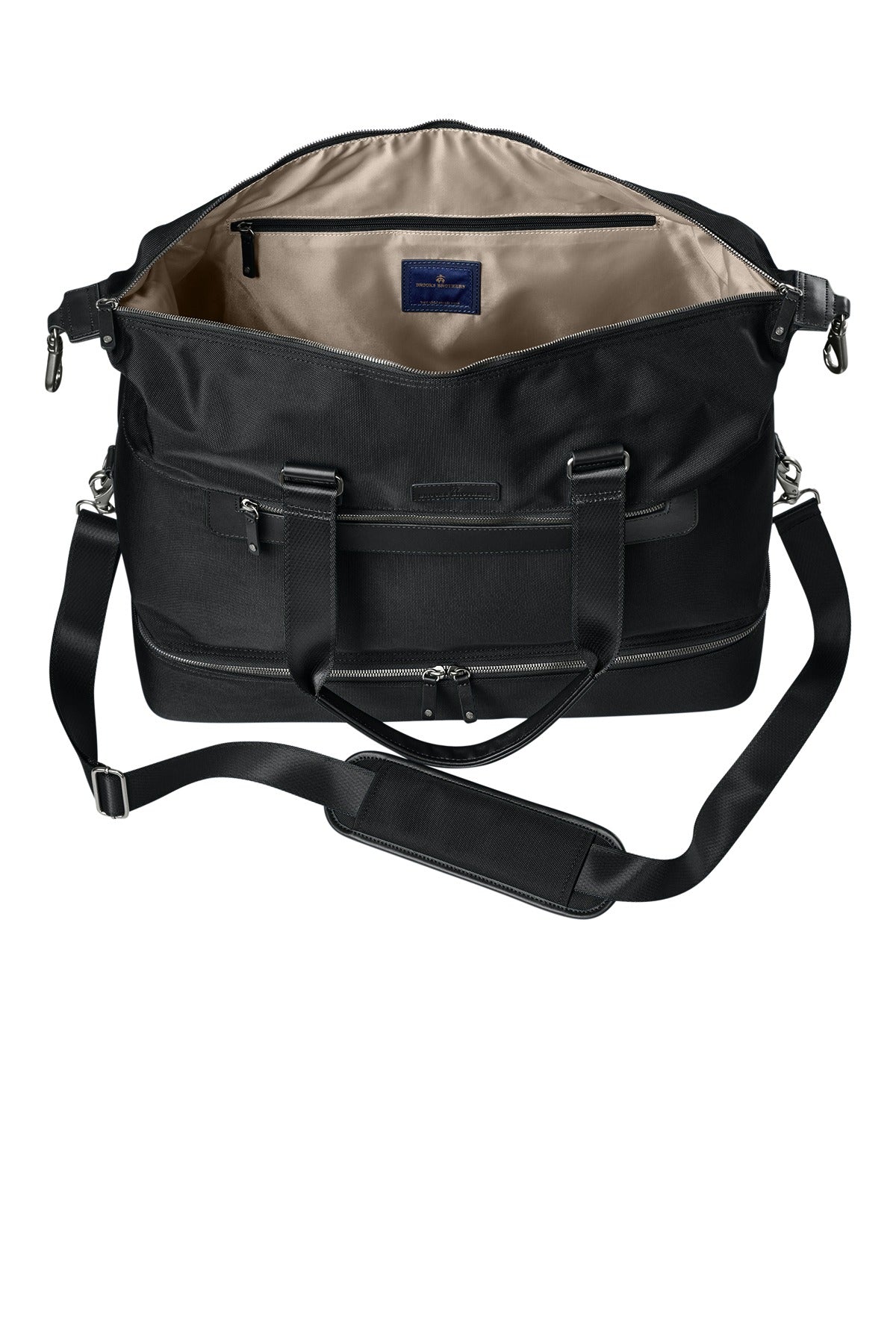 Brooks Brothers ®  Oxford Weekender BB18882 Deep Black_5