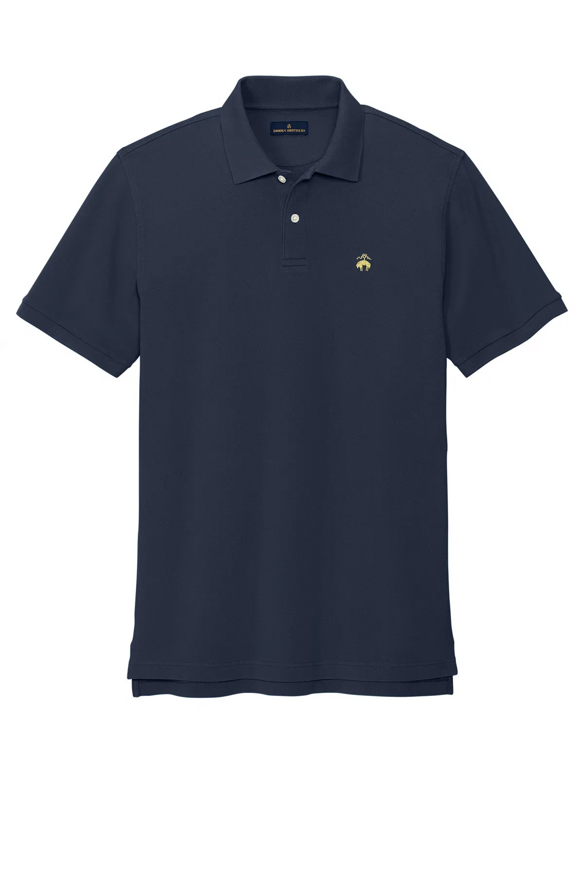 Brooks Brothers® Pima Cotton Pique Polo BB18200 Navy Blazer_3