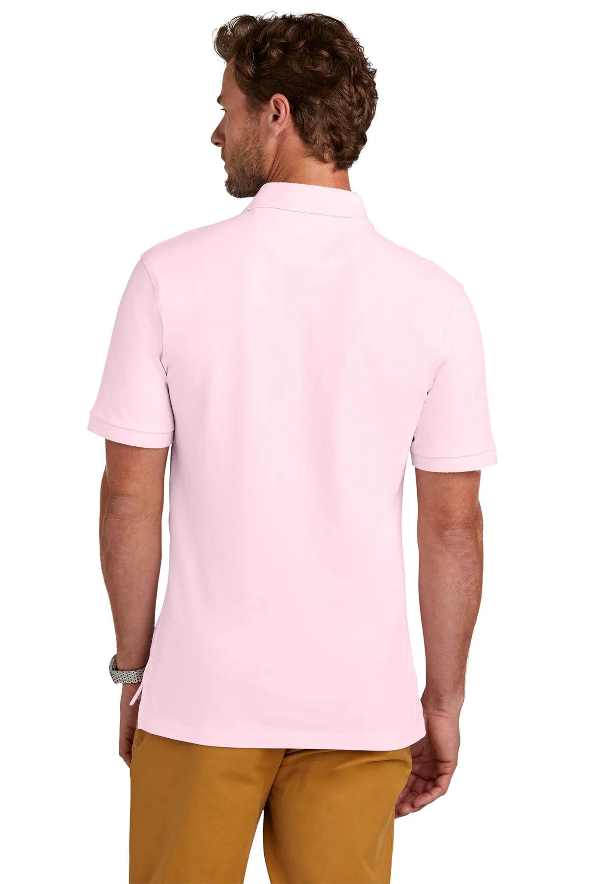Brooks Brothers® Pima Cotton Pique Polo BB18200 Pearl Pink_1
