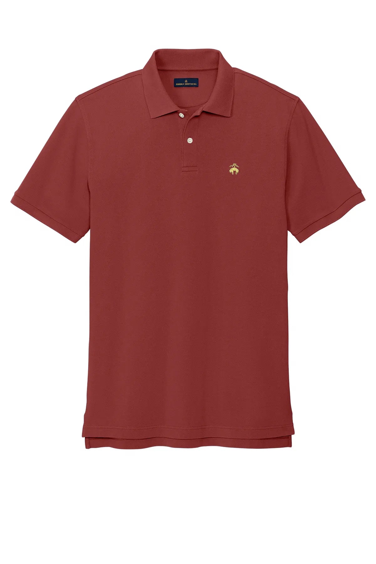 Brooks Brothers® Pima Cotton Pique Polo BB18200 Rich Red_3