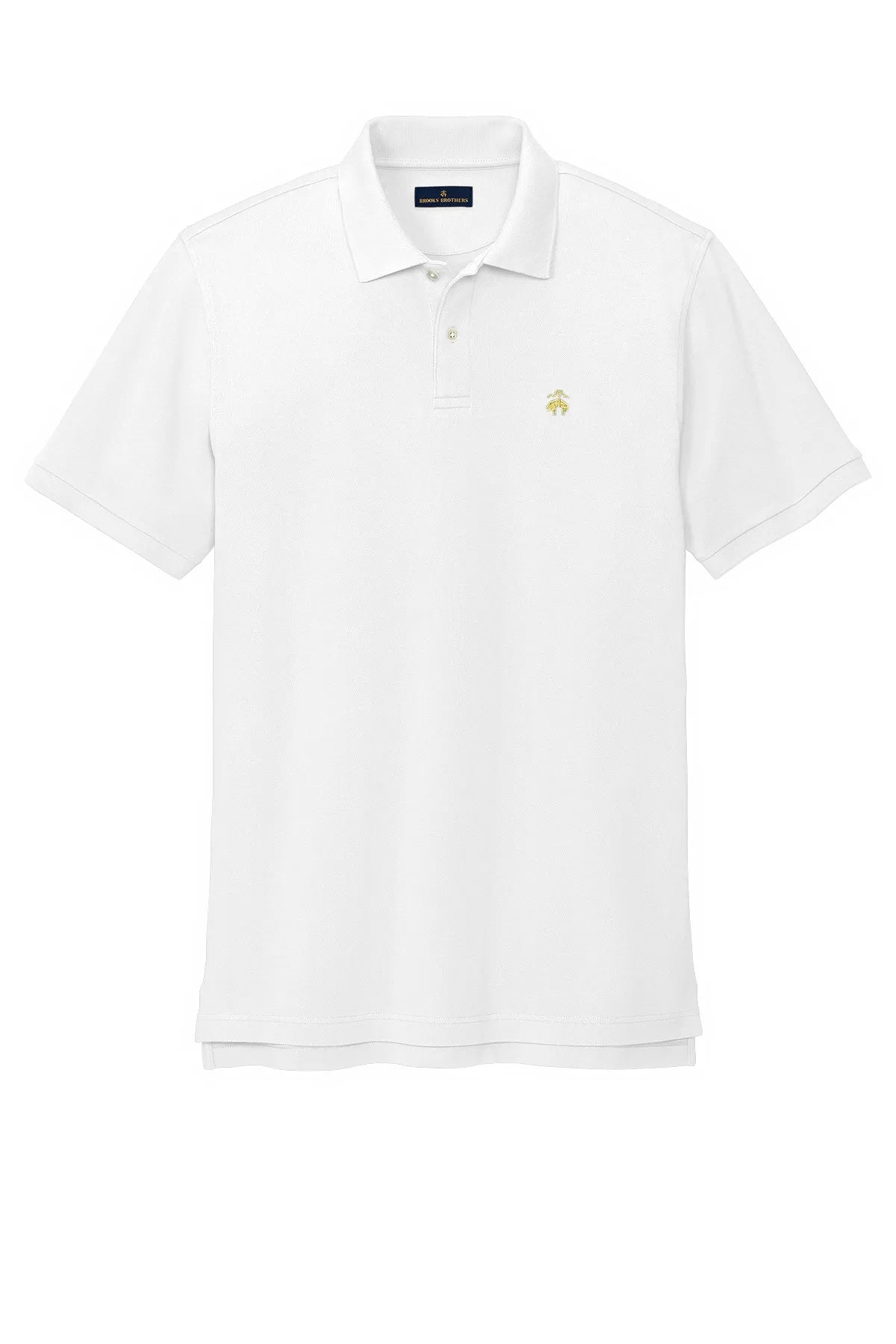 Brooks Brothers® Pima Cotton Pique Polo BB18200 White_3
