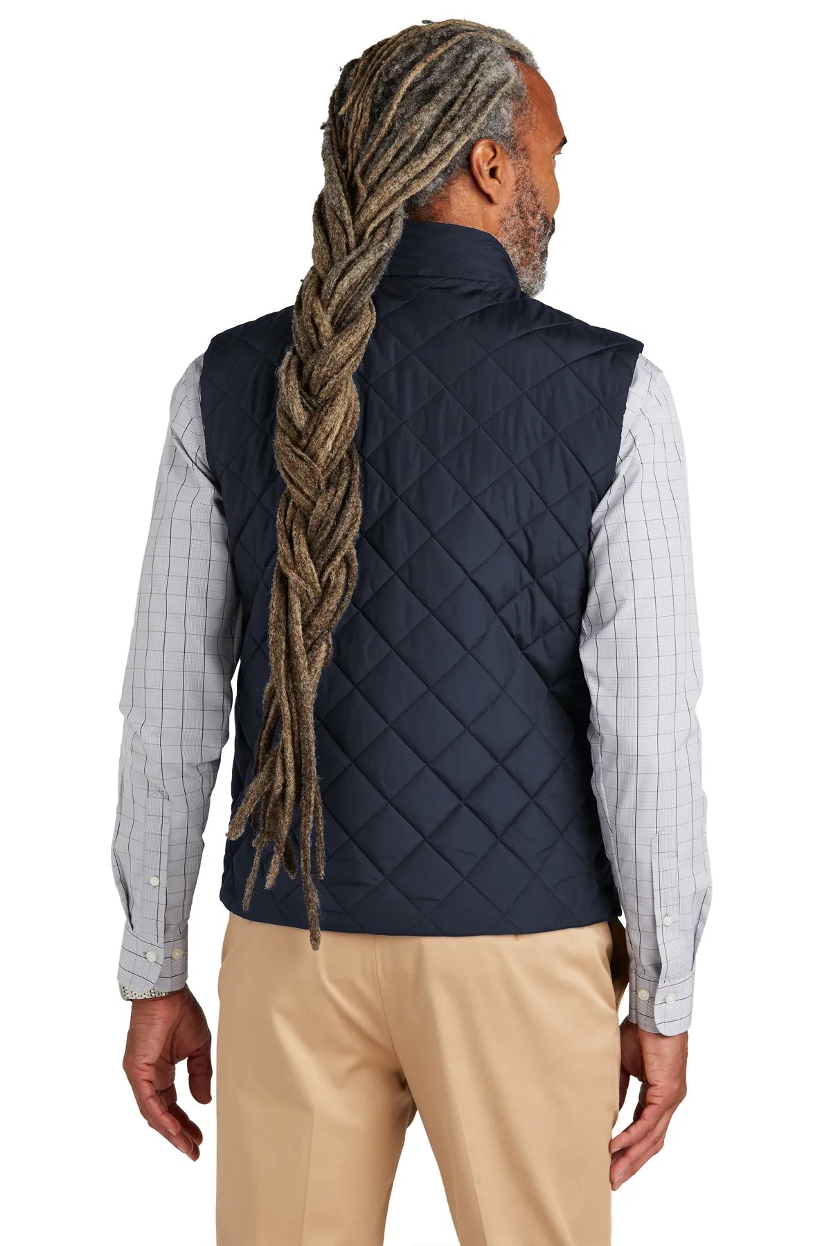 Brooks Brothers® Quilted Vest BB18602 Night Navy_1