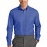 Brooks Brothers ®  Tall Wrinkle-Free Stretch Nailhead Shirt TBB18002 Cobalt Blue