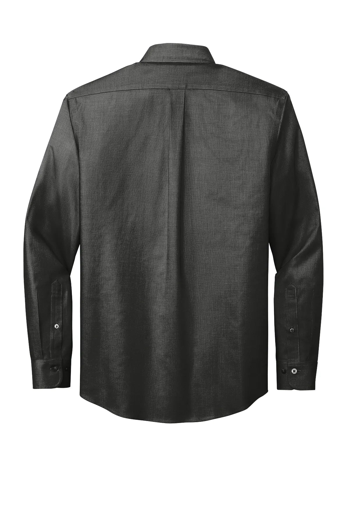 Brooks Brothers ®  Tall Wrinkle-Free Stretch Nailhead Shirt TBB18002 Deep Black_4