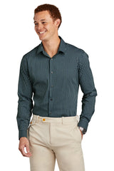 Brooks Brothers® Tech Stretch Patterned Shirt BB18006 Dark Pine Multi Check