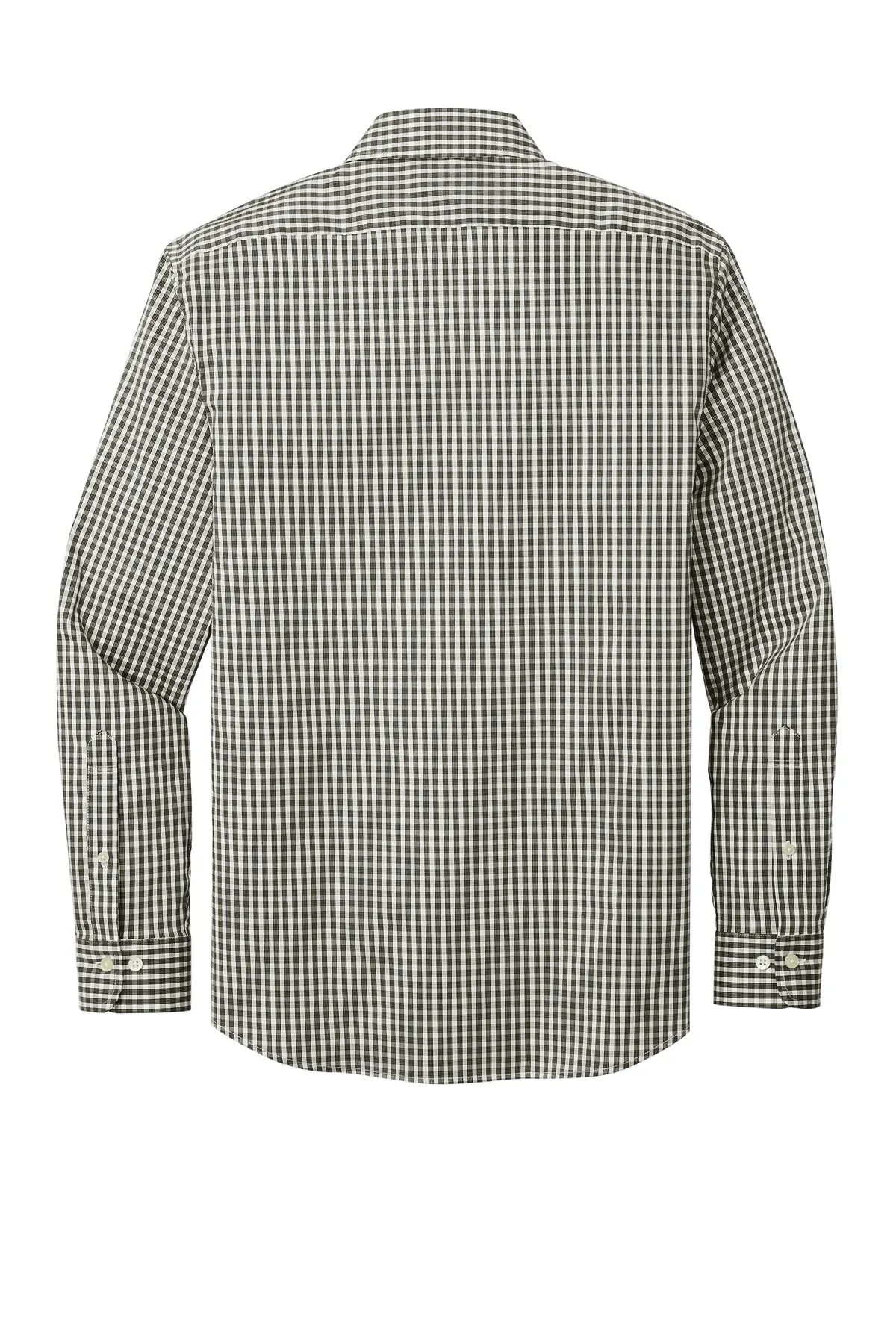 Brooks Brothers® Tech Stretch Patterned Shirt BB18006 Deep Black Check_4