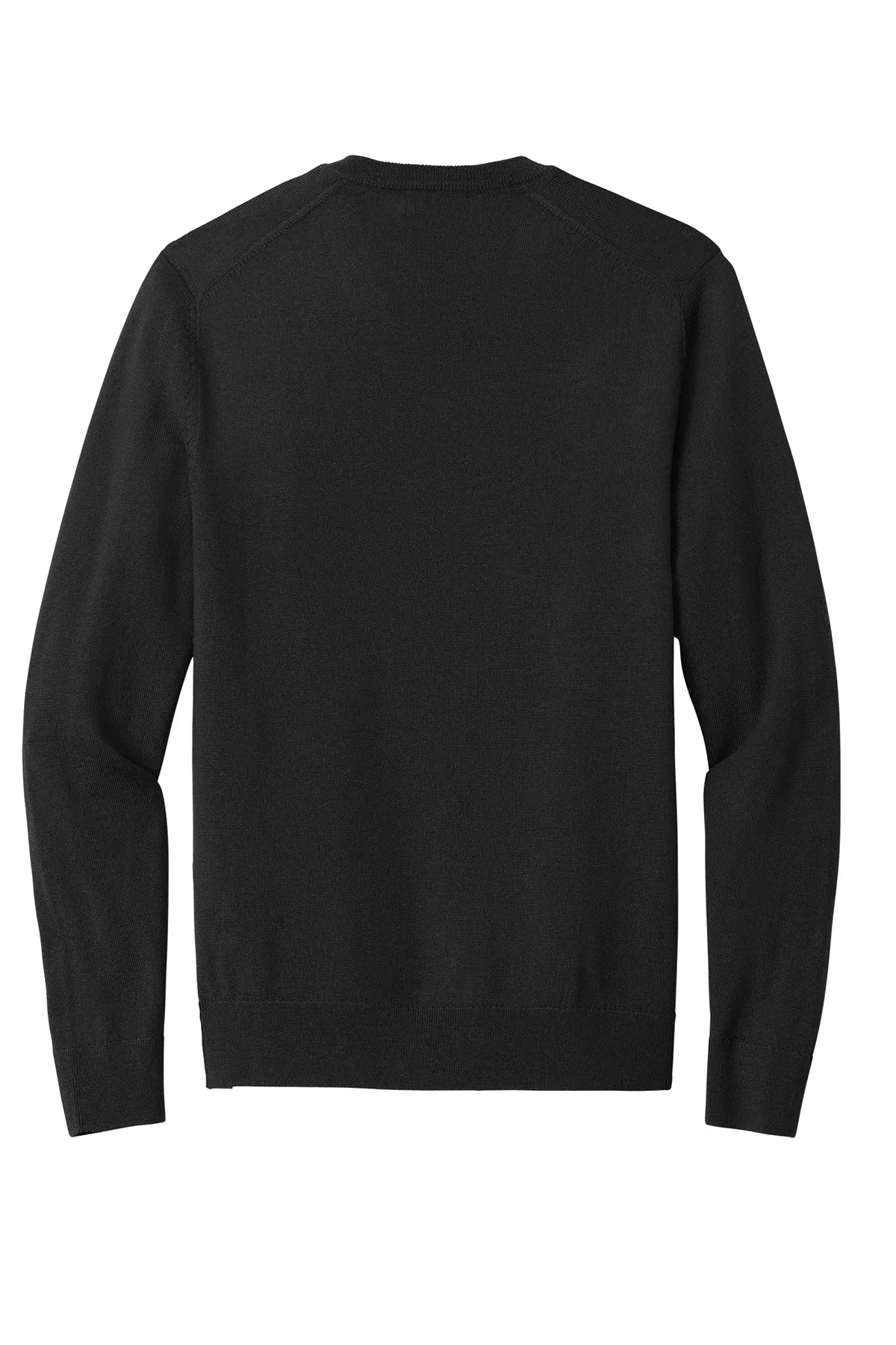 Brooks Brothers® Washable Merino V-Neck Sweater BB18410 Deep Black_4