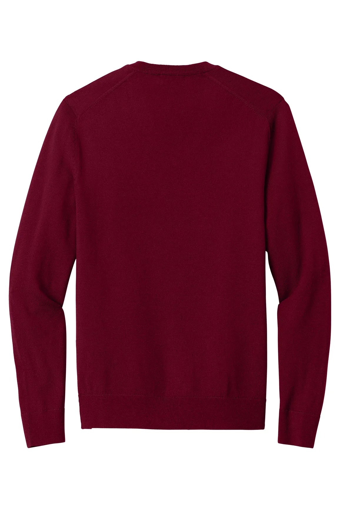 Brooks Brothers® Washable Merino V-Neck Sweater BB18410 Vintage Port_4