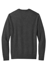 Brooks Brothers® Washable Merino V-Neck Sweater BB18410 Windsor Grey Heather_4