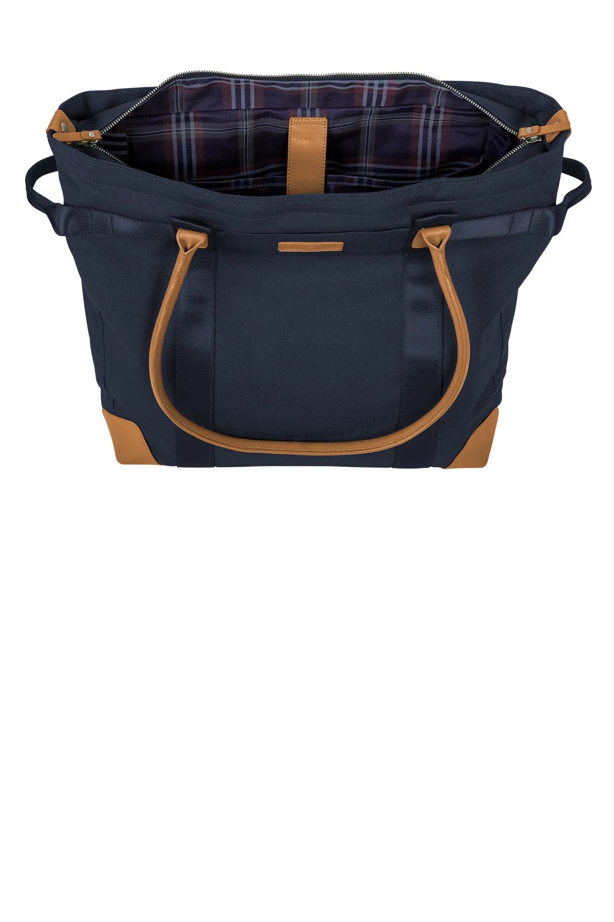 Brooks Brothers® Wells Laptop Tote BB18840 Navy Blazer_1