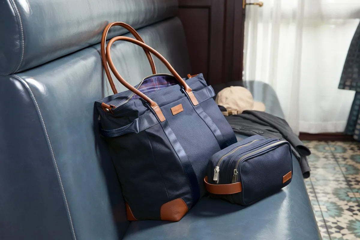 Brooks Brothers® Wells Laptop Tote BB18840 Navy Blazer_5