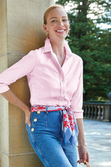 Brooks Brothers® Women's Casual Oxford Cloth Shirt BB18005 Soft Pink_5