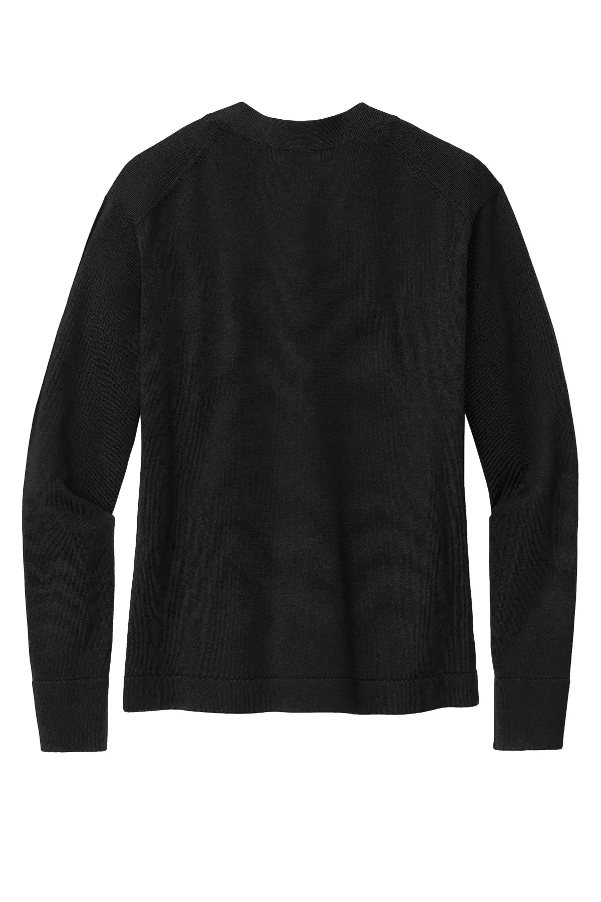 Brooks Brothers® Women's Cotton Stretch Cardigan Sweater BB18405 Deep Black_4