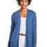 Brooks Brothers® Women's Cotton Stretch Long Cardigan Sweater BB18403 Charter Blue Heather