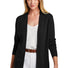Brooks Brothers® Women's Cotton Stretch Long Cardigan Sweater BB18403 Deep Black
