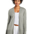 Brooks Brothers® Women's Cotton Stretch Long Cardigan Sweater BB18403 Light Shadow Grey Heather