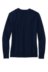 Brooks Brothers® Women's Cotton Stretch V-Neck Sweater BB18401 Navy Blazer_4