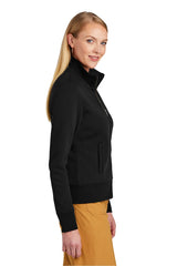 Brooks Brothers® Women's Double-Knit Full-Zip BB18211 Deep Black_2