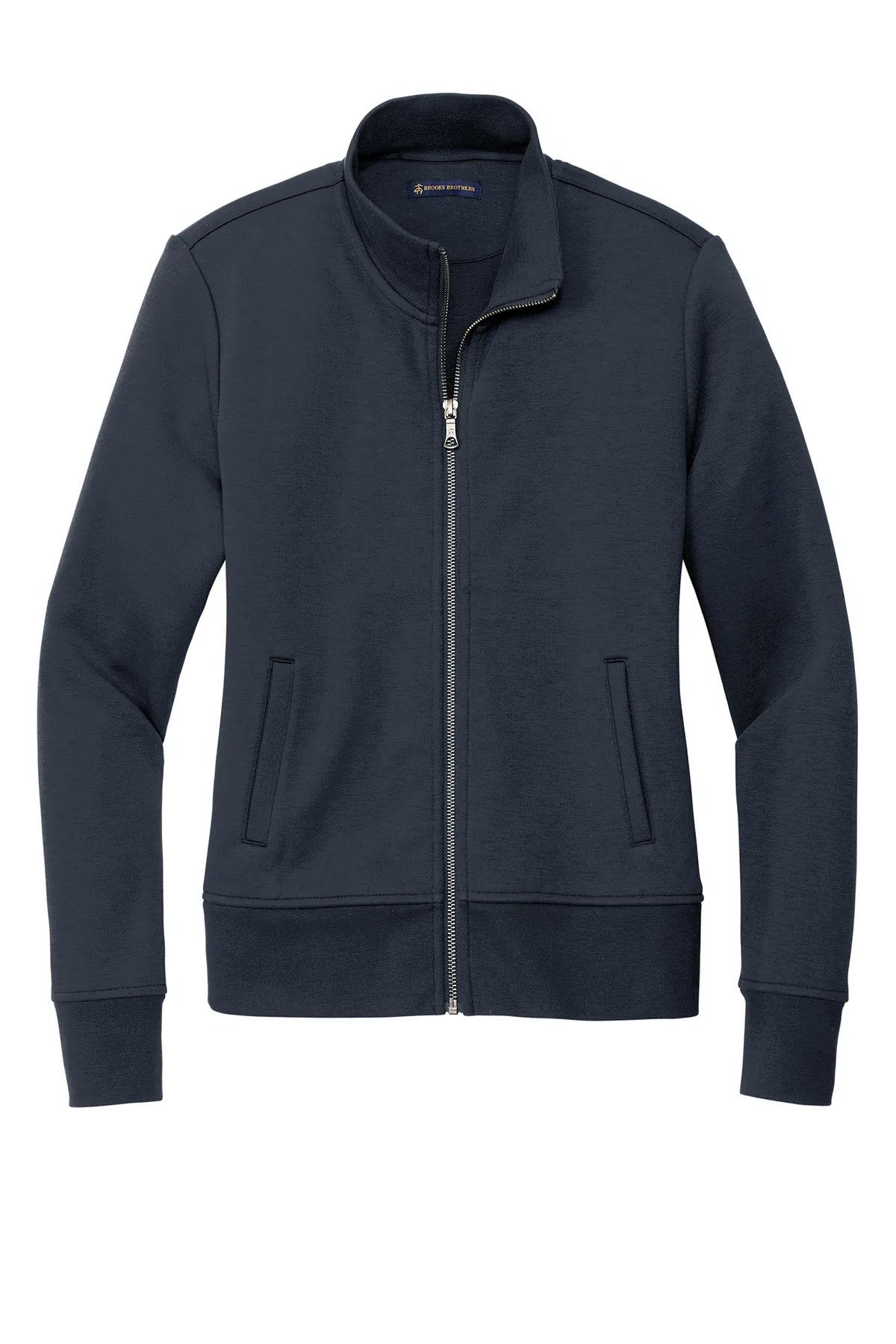 Brooks Brothers® Women's Double-Knit Full-Zip BB18211 Night Navy_3