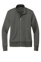 Brooks Brothers® Women's Double-Knit Full-Zip BB18211 Windsor Grey_3