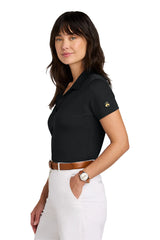 Brooks Brothers ®  Women's Mesh Pique Performance Polo BB18221 Deep Black_2