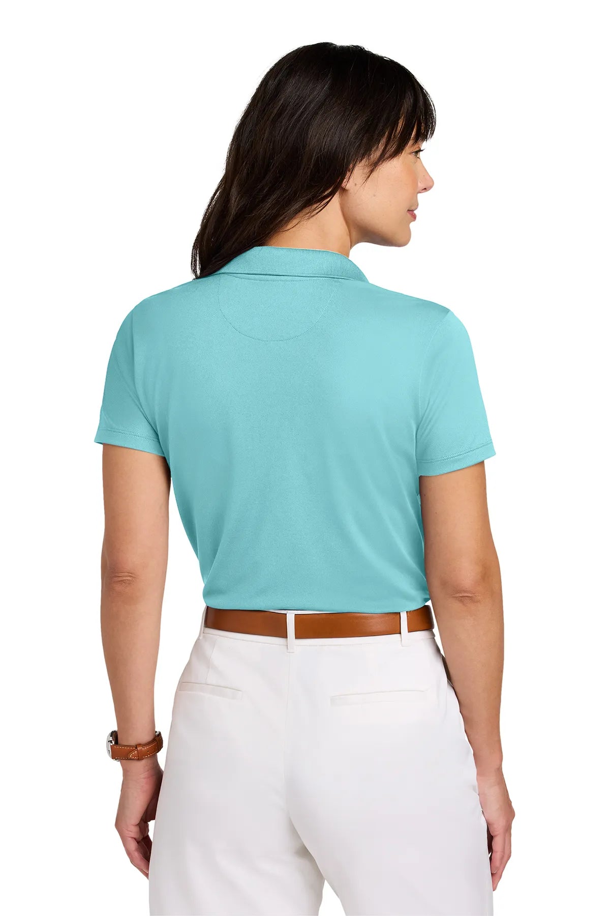 Brooks Brothers ®  Women's Mesh Pique Performance Polo BB18221 Soft Mint_1