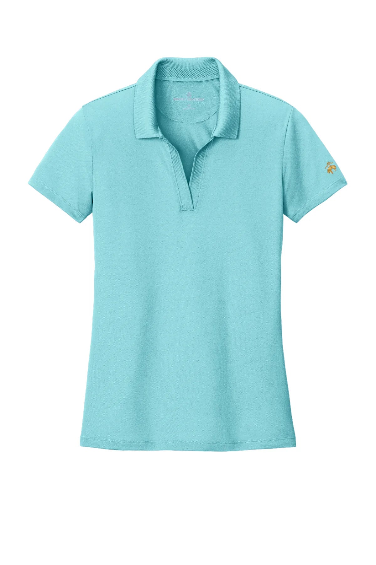 Brooks Brothers ®  Women's Mesh Pique Performance Polo BB18221 Soft Mint_3