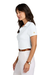 Brooks Brothers ®  Women's Mesh Pique Performance Polo BB18221 White_2