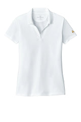 Brooks Brothers ®  Women's Mesh Pique Performance Polo BB18221 White_3