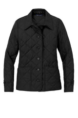 Brooks Brothers® Women's Quilted Jacket BB18601 Deep Black_3