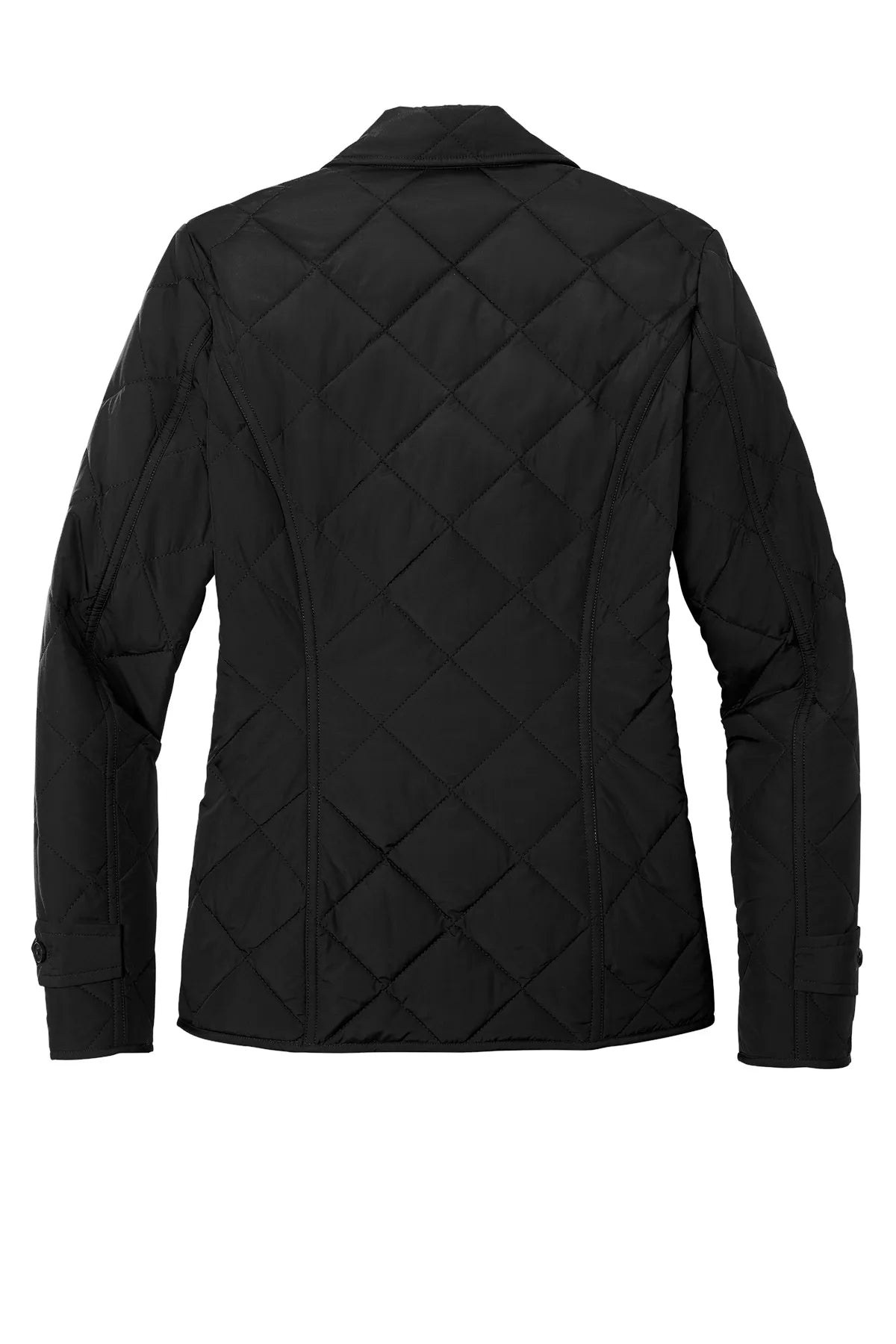 Brooks Brothers® Women's Quilted Jacket BB18601 Deep Black_4
