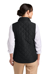 Brooks Brothers ®  Women's Quilted Vest BB18603 Deep Black_1