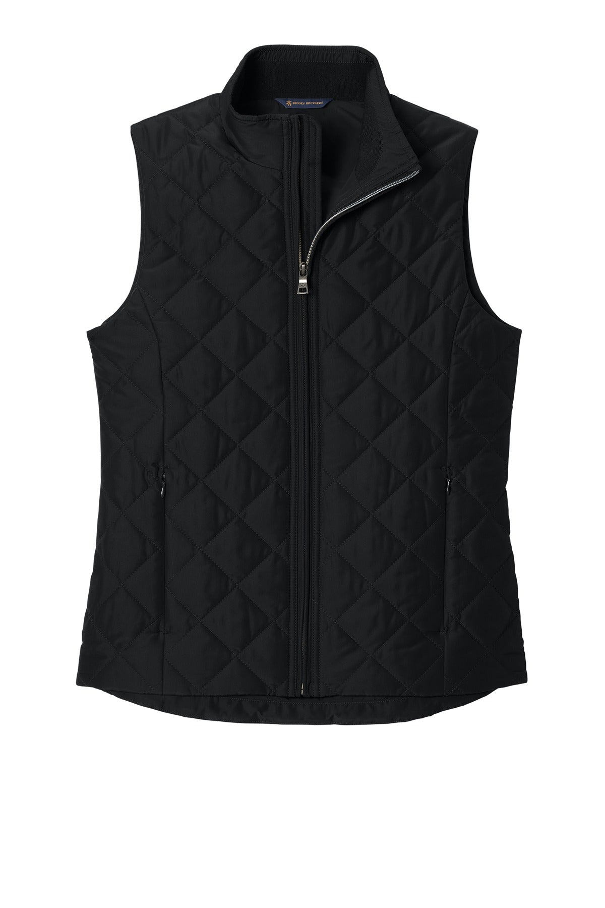 Brooks Brothers ®  Women's Quilted Vest BB18603 Deep Black_3