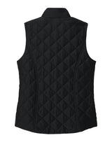 Brooks Brothers ®  Women's Quilted Vest BB18603 Deep Black_4